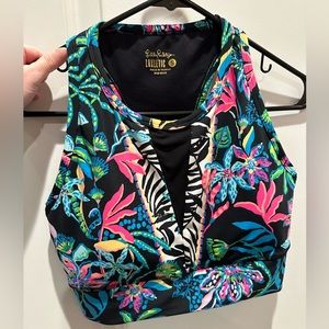 Lily Pulitzer workout top